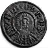 Anglo Saxon, Kings of Mercia, BURGRED [852-74] PENNY. Portrait coin, late phase, moneyer – Guthmund.