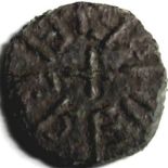 Anglo Saxon, Kings of Northumbria, AETHELRED [841-50] STYCA. +EADLREIE, cross in centre, rev. +