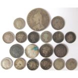 VICTORIA [1837-1901] etc. – mixed lot. Victoria – Halfcrown + 6d x 4 + 4d x 2 + 3d x 4. William 1V –