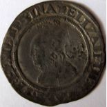 Tudor – ELIZABETH 1 [1558-1603] SIXPENCE. 3rd and 4th issues – larger bust – 1566 – mm.