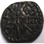 Anglo Saxon, Northumbria, WIGMUND [archbp. 837-50] STYCA. +VIGMVND AREP, cross with pellets in