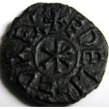 Anglo Saxon, Kings of Northumbria, AETHELRED [[841-50] STYCA. Special Motif Leofdegn type. +
