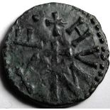 Anglo Saxon, Northumbria, Archbp. WIGMUND [837-50] STYCA. +VIGMUND, cross in centre; rev. +