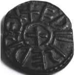 Anglo Saxon, Kings of Northumbria, AETHELRED 11 [841-50] STYCA. +EDILRED REX, cross in a circle;