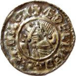 Anglo Saxon, AETHELRED 11 [978-1016] PENNY. Crux type - Bridport mint – moneyer – Godric. Obv. +