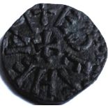 Anglo Saxon, Northumbria, WIGMUND [archbp. 837-50] STYCA. +VIGMVND, cross in centre; rev. +EDELHELM,