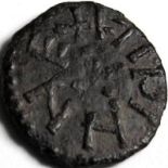 Anglo Saxon, Kings of Northumbria, UNUSUAL STYCA. +EPELrEP rEX, pellets in centre; rev. +EAPINNE,