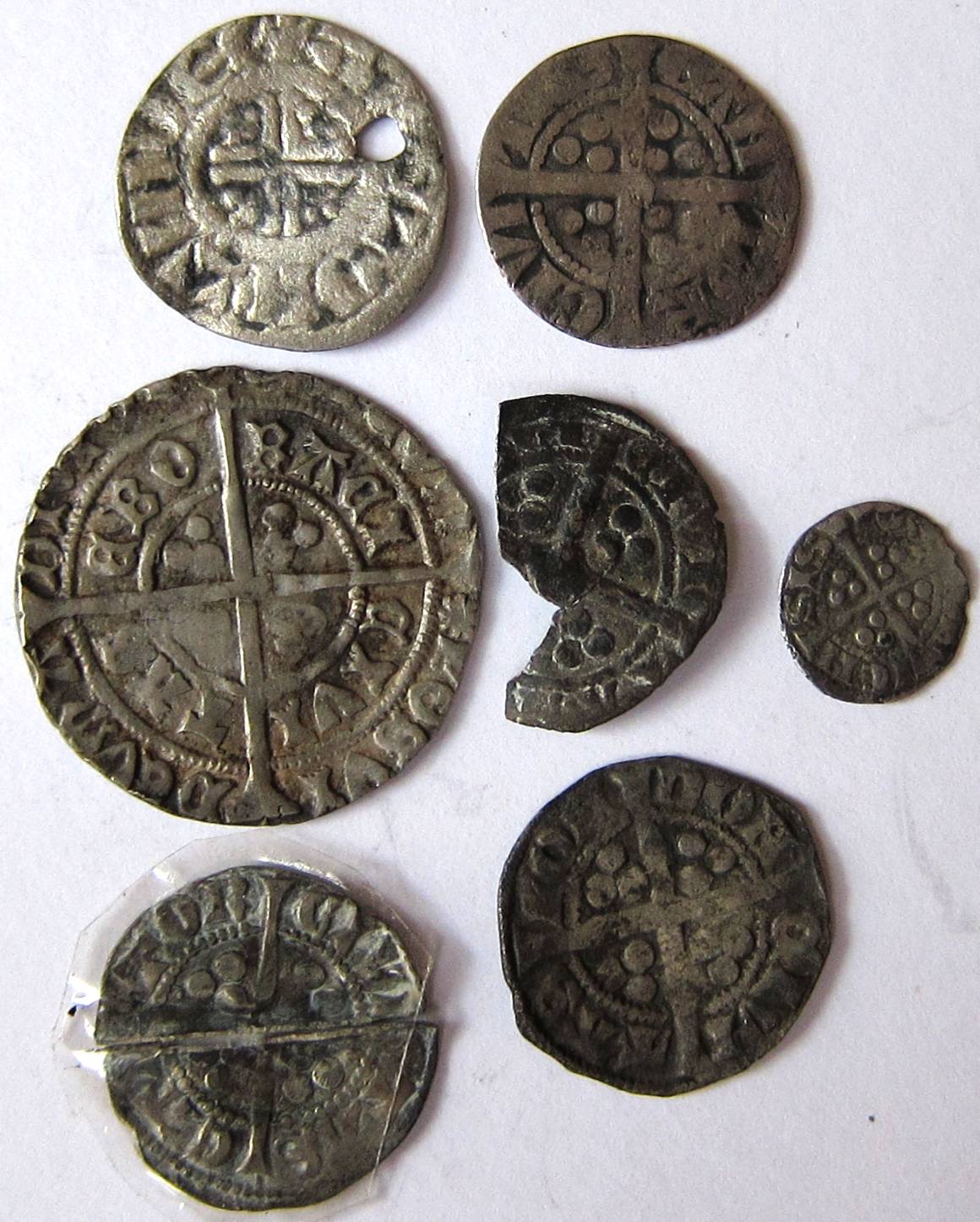 Medieval – mixed lots of hammered coins: JOHN, EDWARD 1, EDWARD 111, etc. – detector finds - - Image 2 of 2