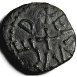 Anglo Saxon, Kings of Northumbria, AETHELRED [841-50] STYCA. +EDILIFD RE:, pellet in circle of