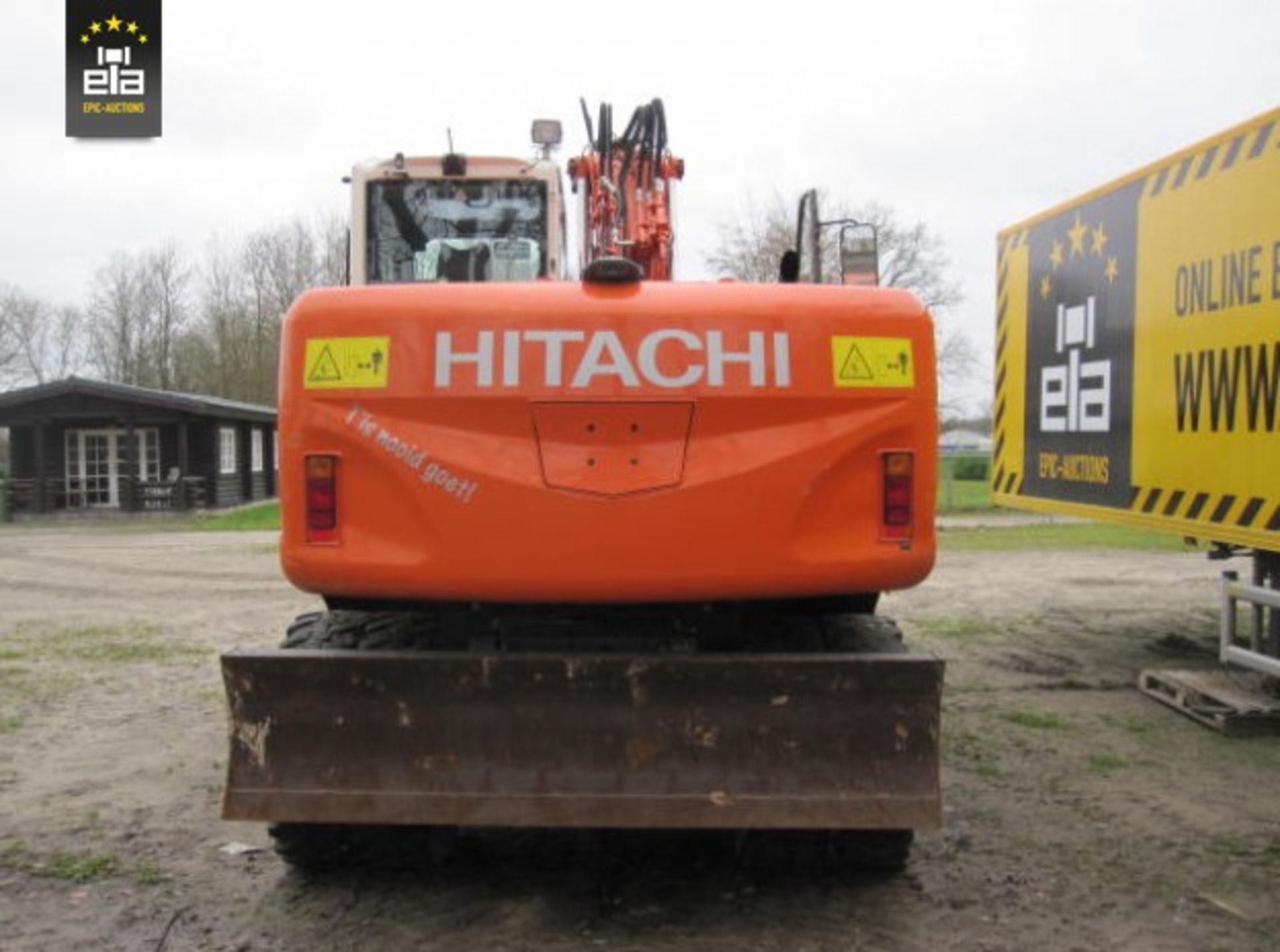 2011 Hitachi ZX 140W-3 20150970 - Image 4 of 31