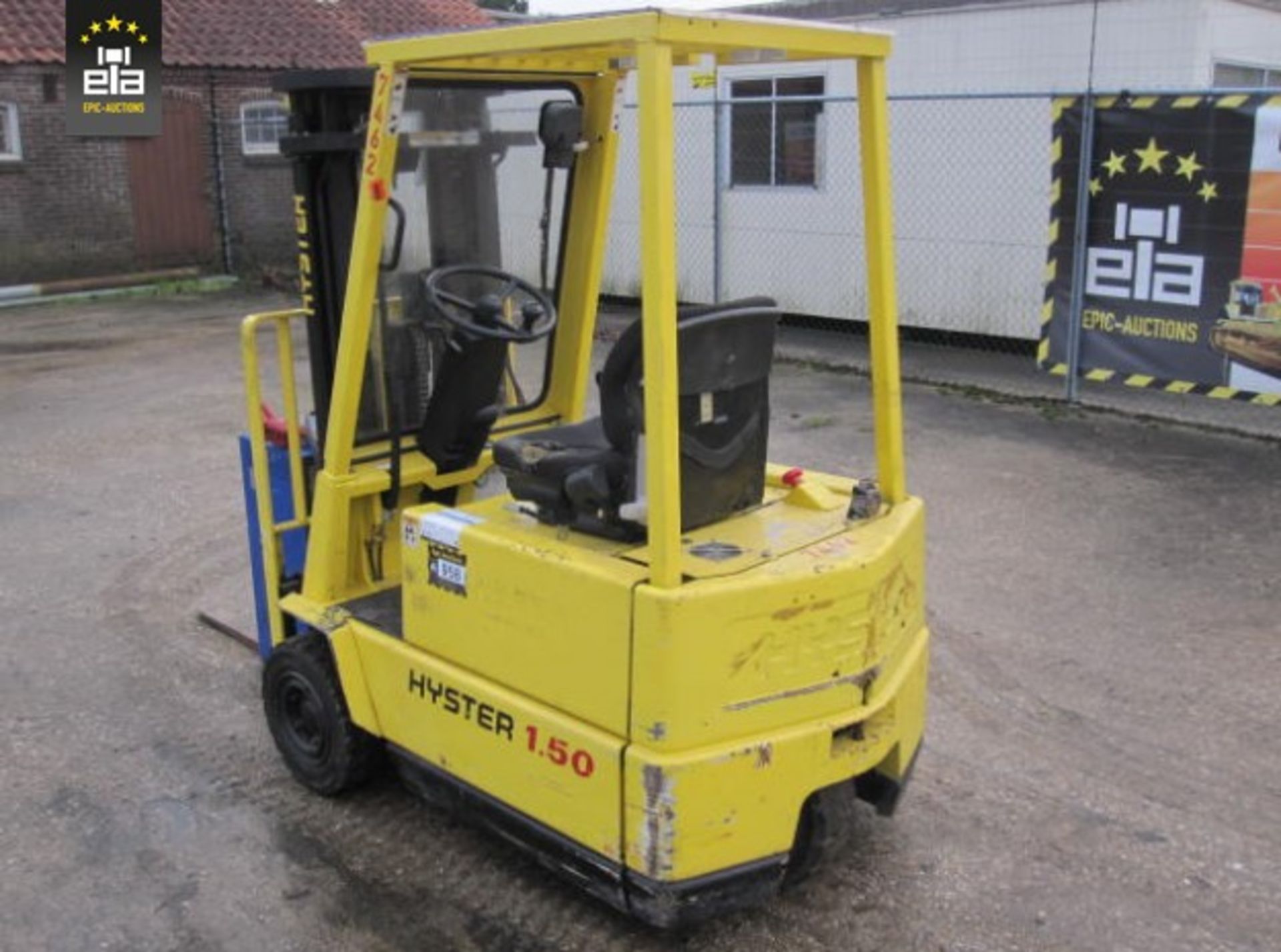 2002 Hyster A1.50 XL elektrische heftruck 20150958 - Image 3 of 20