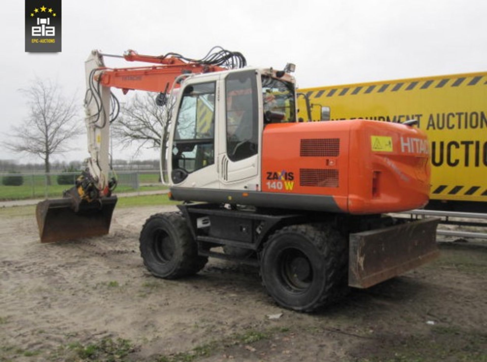 2011 Hitachi ZX 140W-3 20150970 - Image 3 of 31