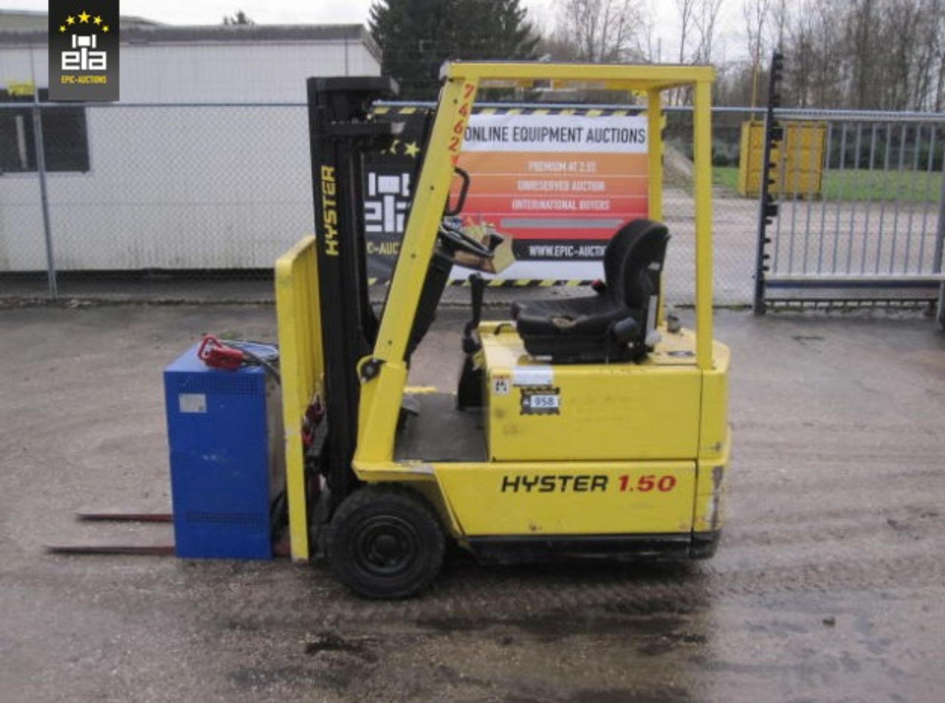 2002 Hyster A1.50 XL elektrische heftruck 20150958 - Image 2 of 20