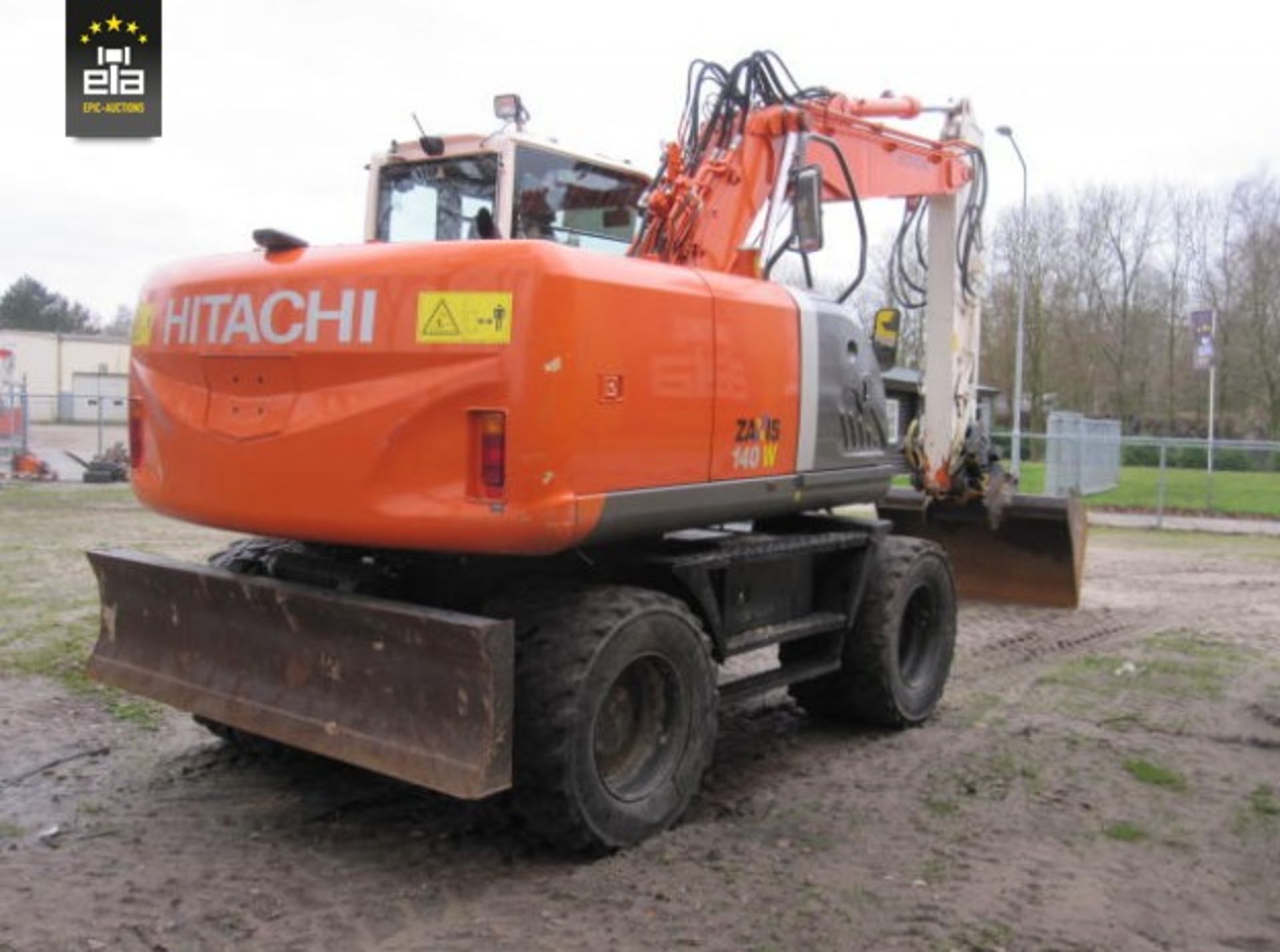 2011 Hitachi ZX 140W-3 20150970 - Image 5 of 31