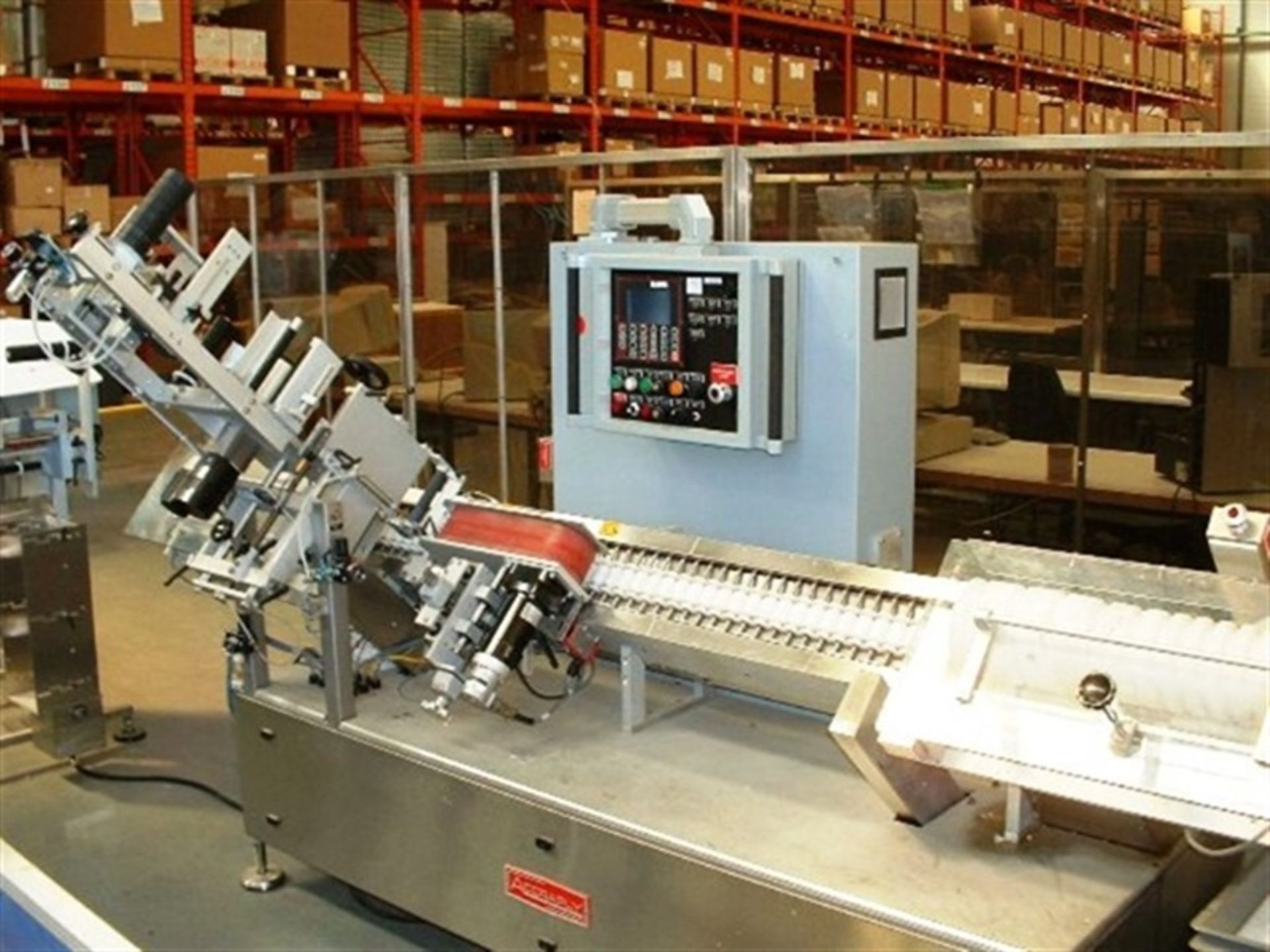 Accraply Pressure Sensitive Vial/Ampule Labeler-Model 9000A