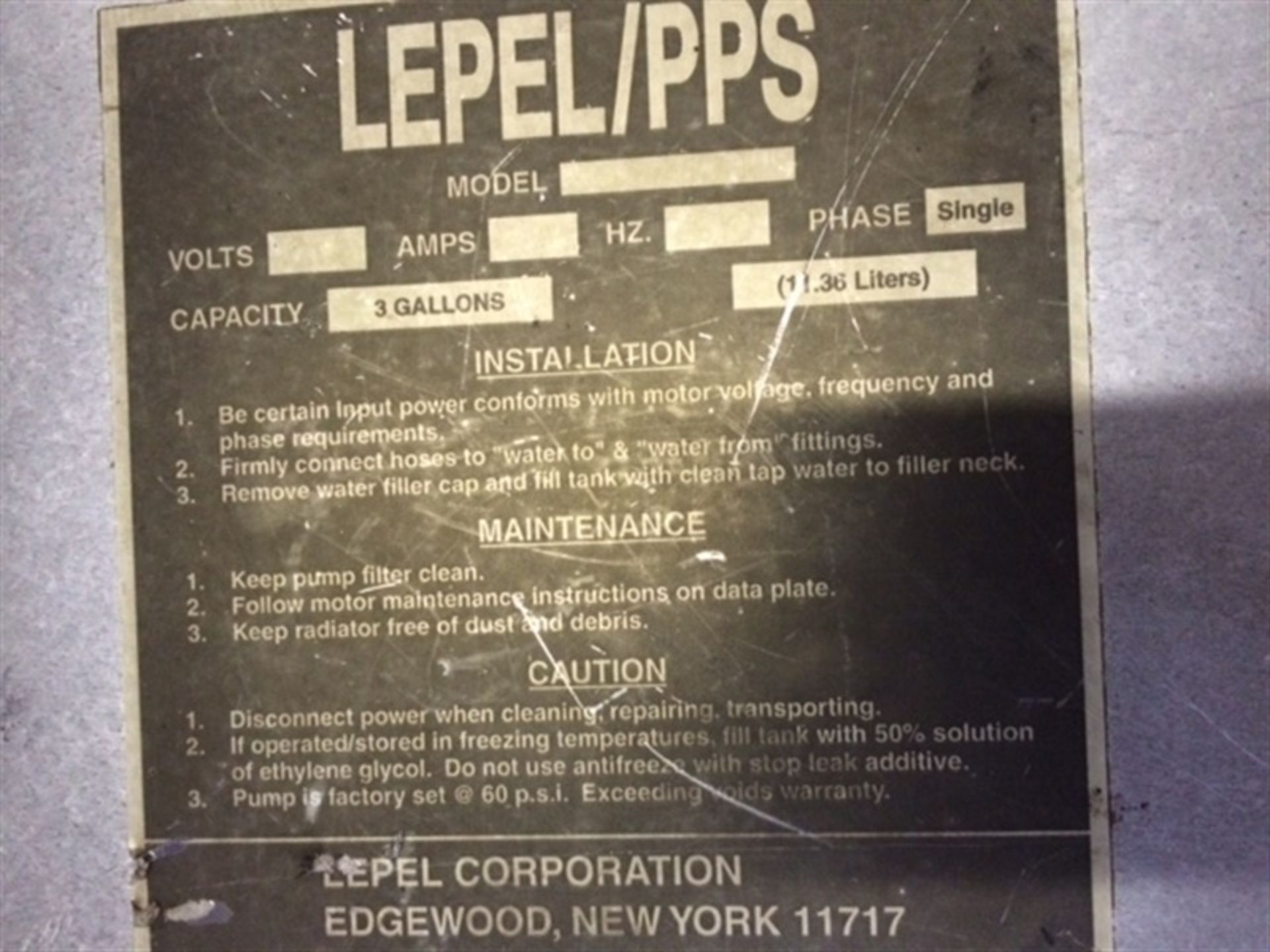 Lepel TR Series Induction Sealer - Image 3 of 5