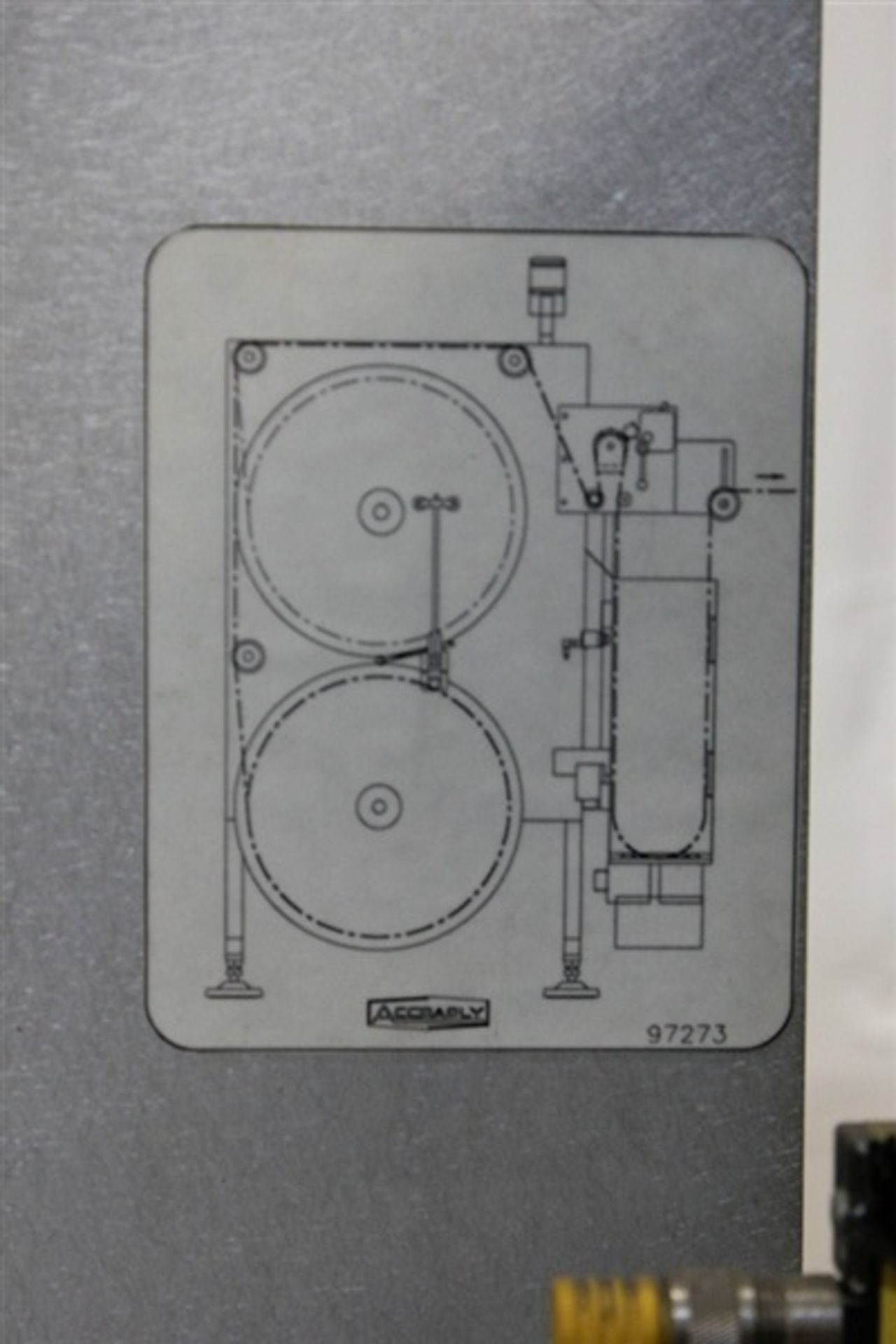 Accraply Pressure Sensitive Vial/Ampule Labeler-Model 9000A - Image 8 of 8