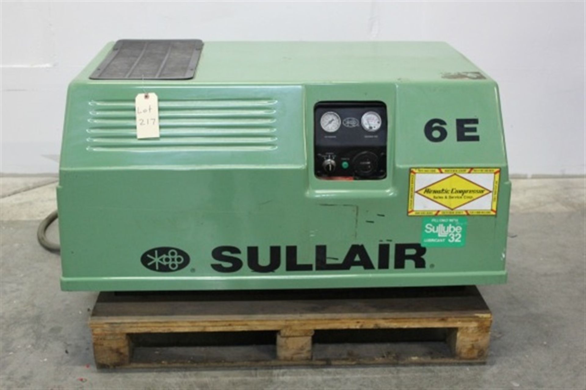 Sullair E-6 Air Compressor - Image 3 of 3