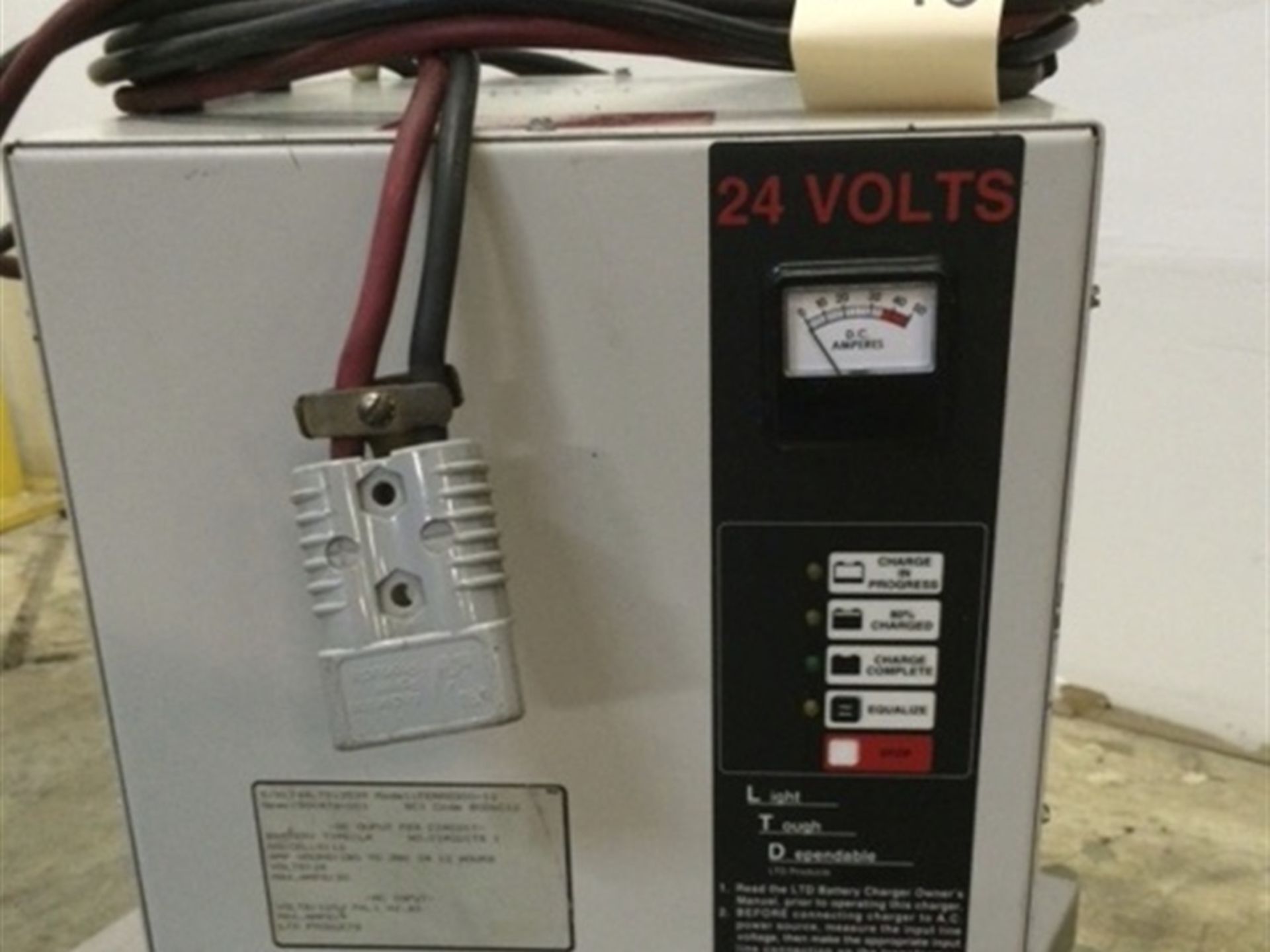 LTD Products 24V Battery Charger - Image 2 of 2