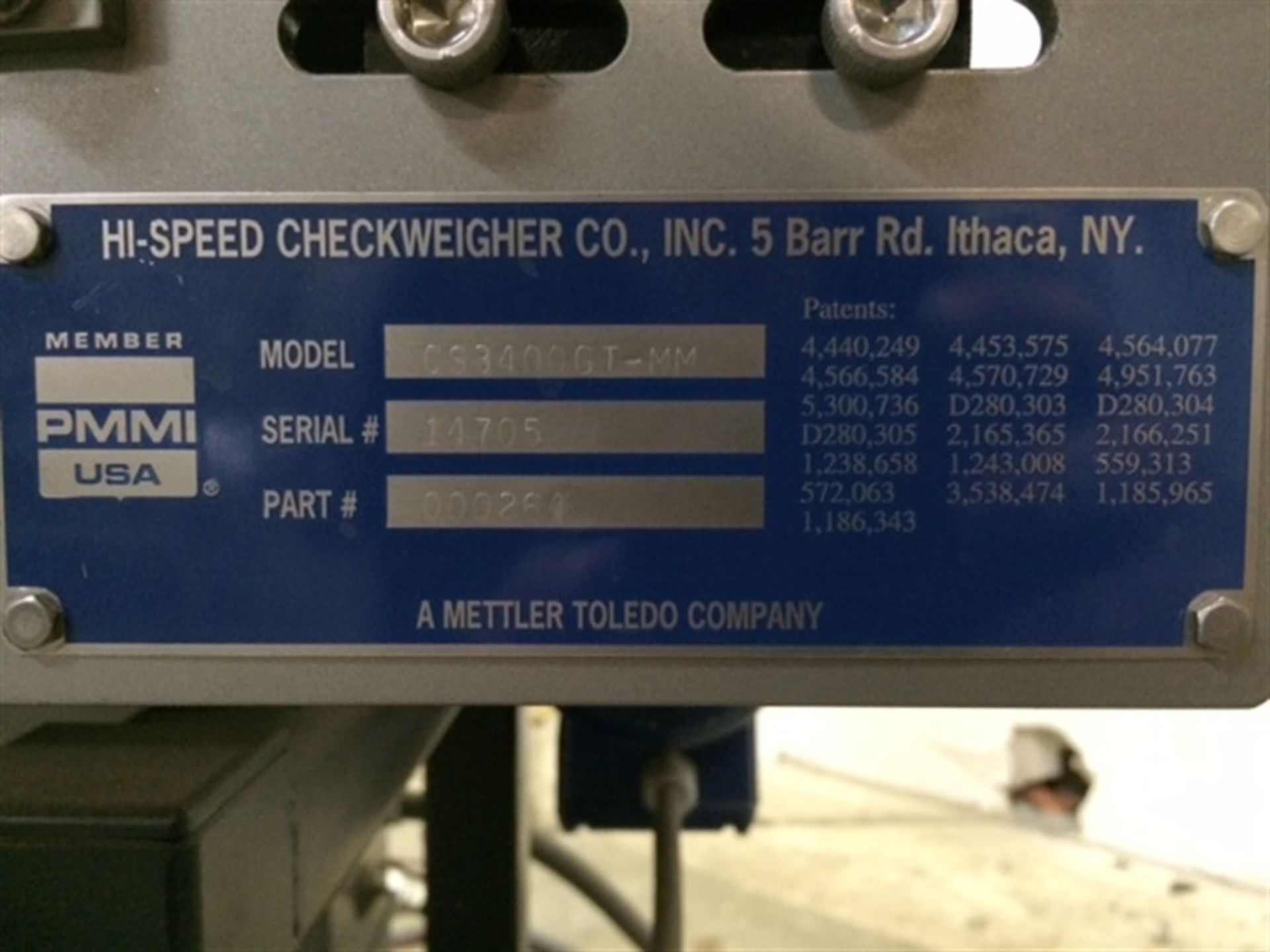 Hi-Speed Model CS3400GT-MM Case Checkweigher - Image 4 of 4