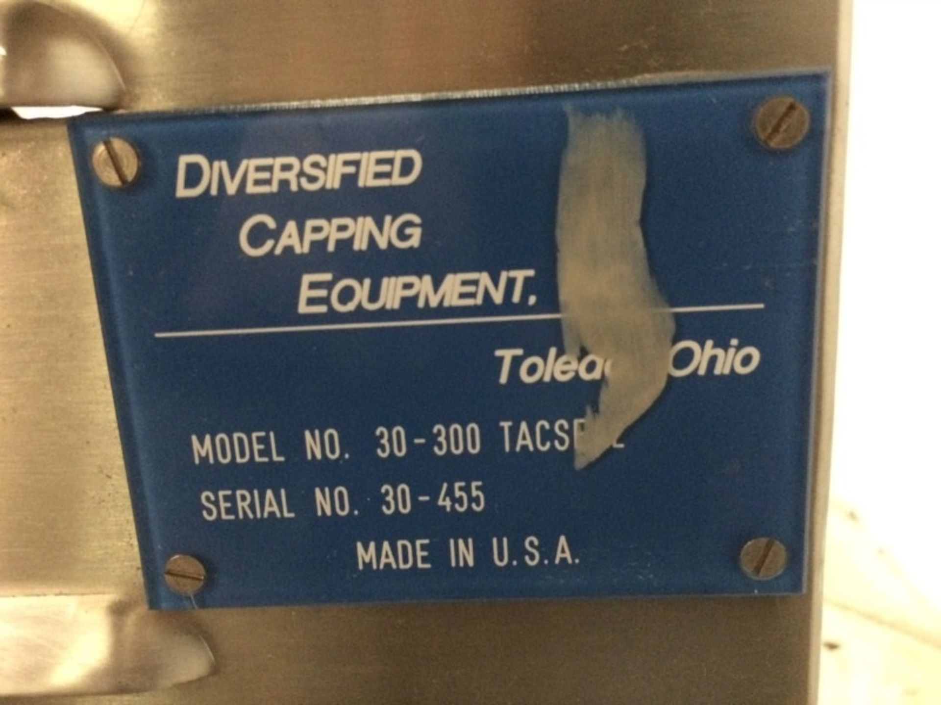 Diversified Capping Equipment Glue Applicator - Image 4 of 4