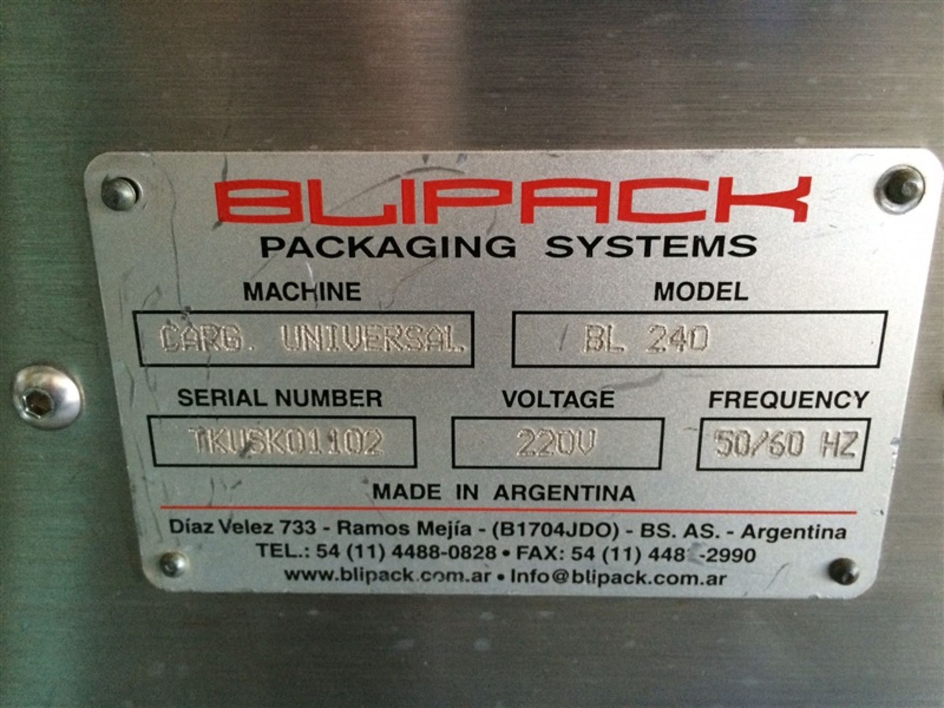 Blipack Blister Packaging System - Image 3 of 4