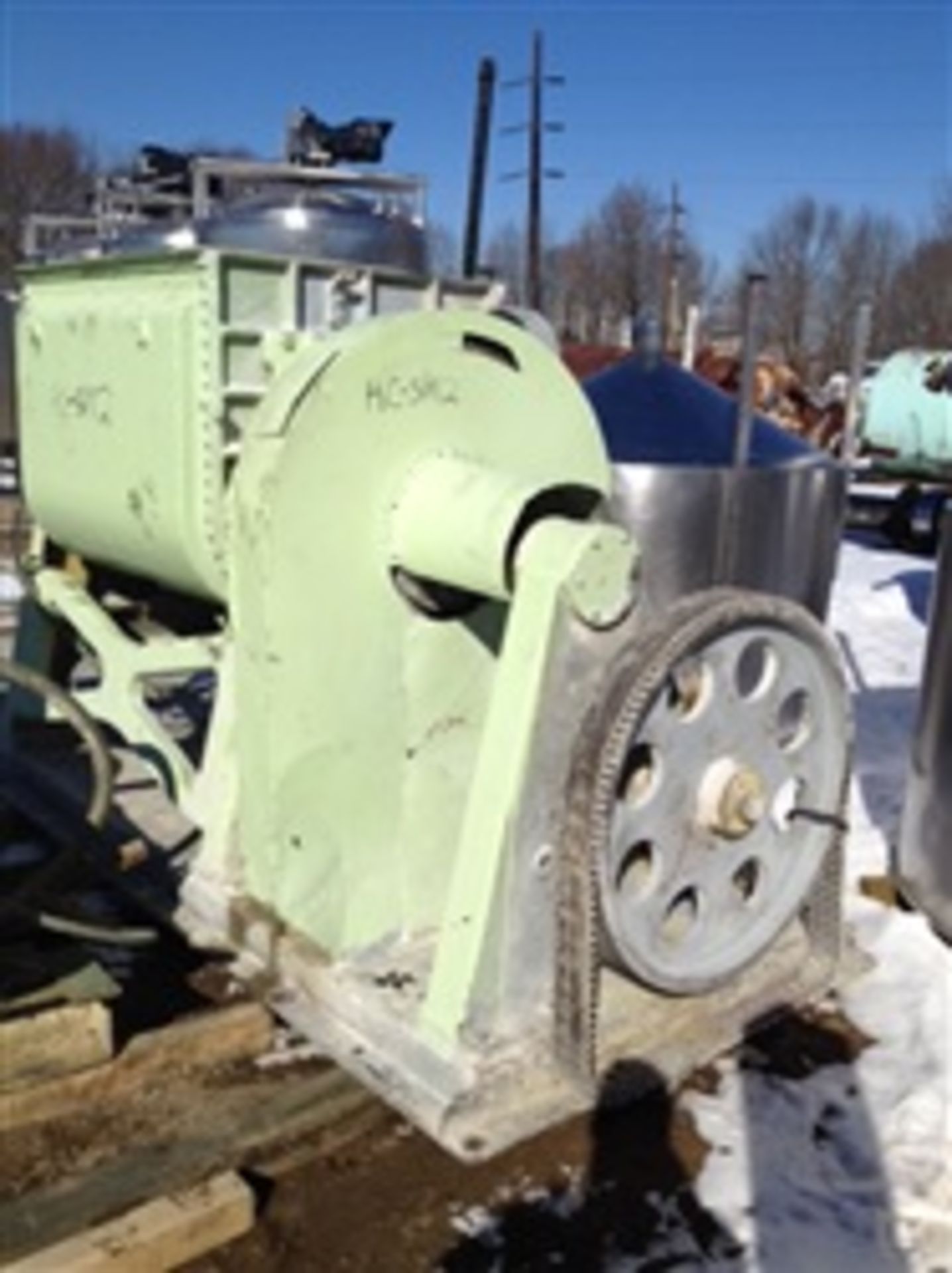 120 Gallon Baker Perkins Double Arm / Sigma Blade Mixer - Image 3 of 6