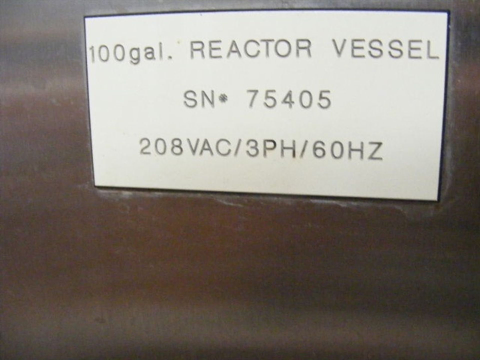 Used ROSS model RVMS-100 Pharmaceutical Mixing Reactor - Image 6 of 7