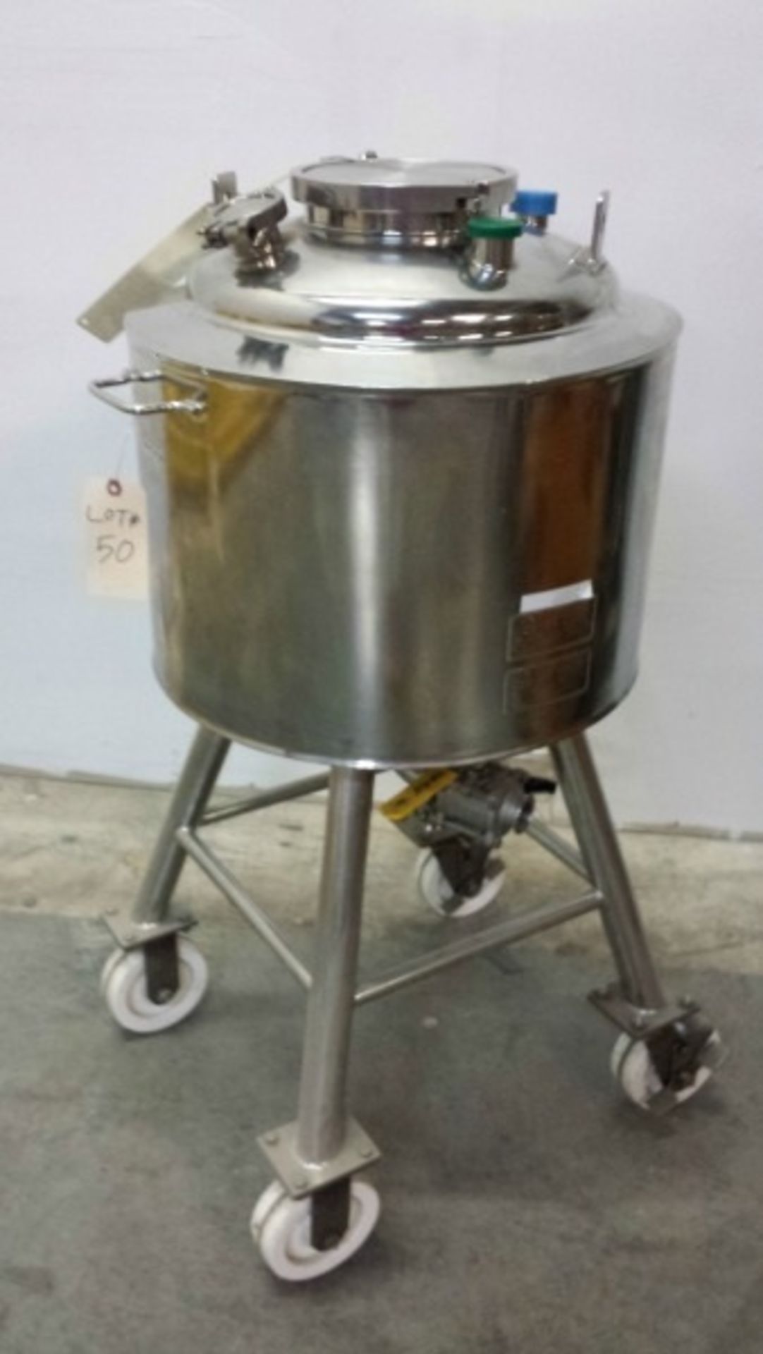 Alloy Products Corp (approx)15 Gallon T316L S/S Pressure/FV/Jacketed Tank