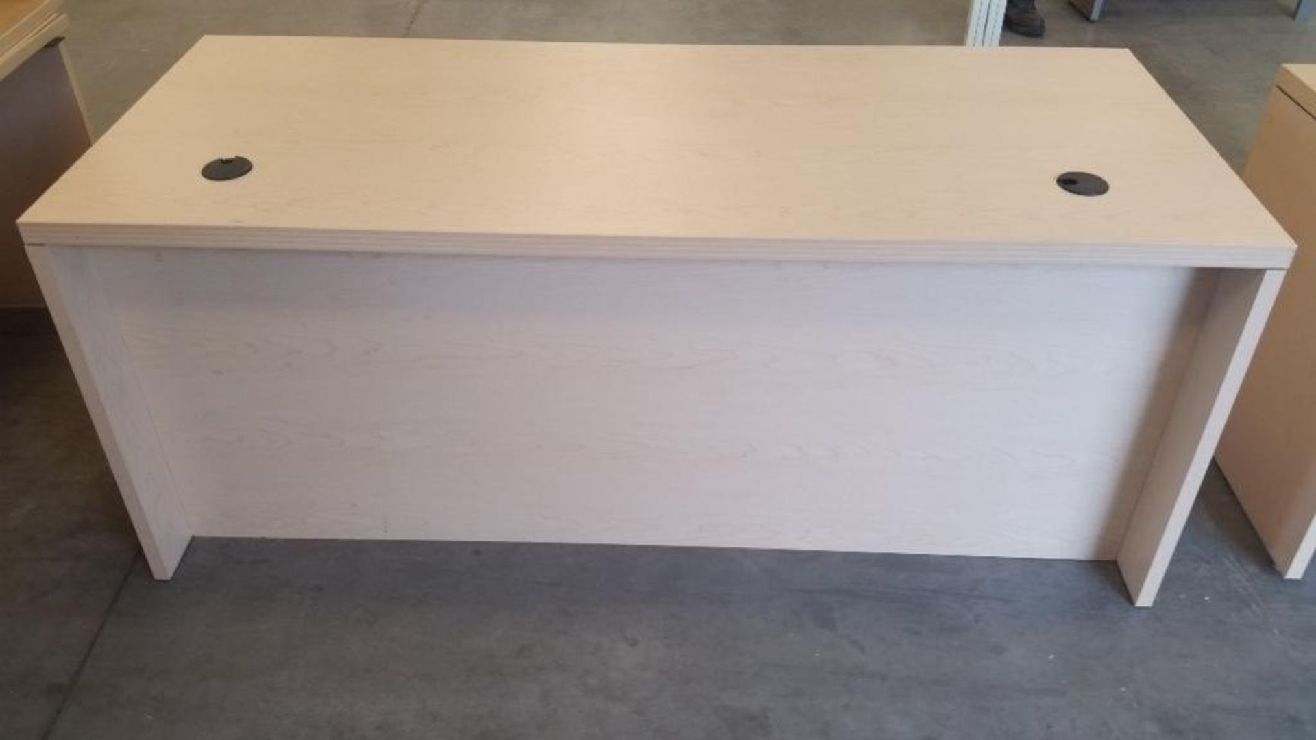 Lot of (3) Allsteel office desks Approx. dimensions 5'W x 3'H x 2'D - Image 4 of 4