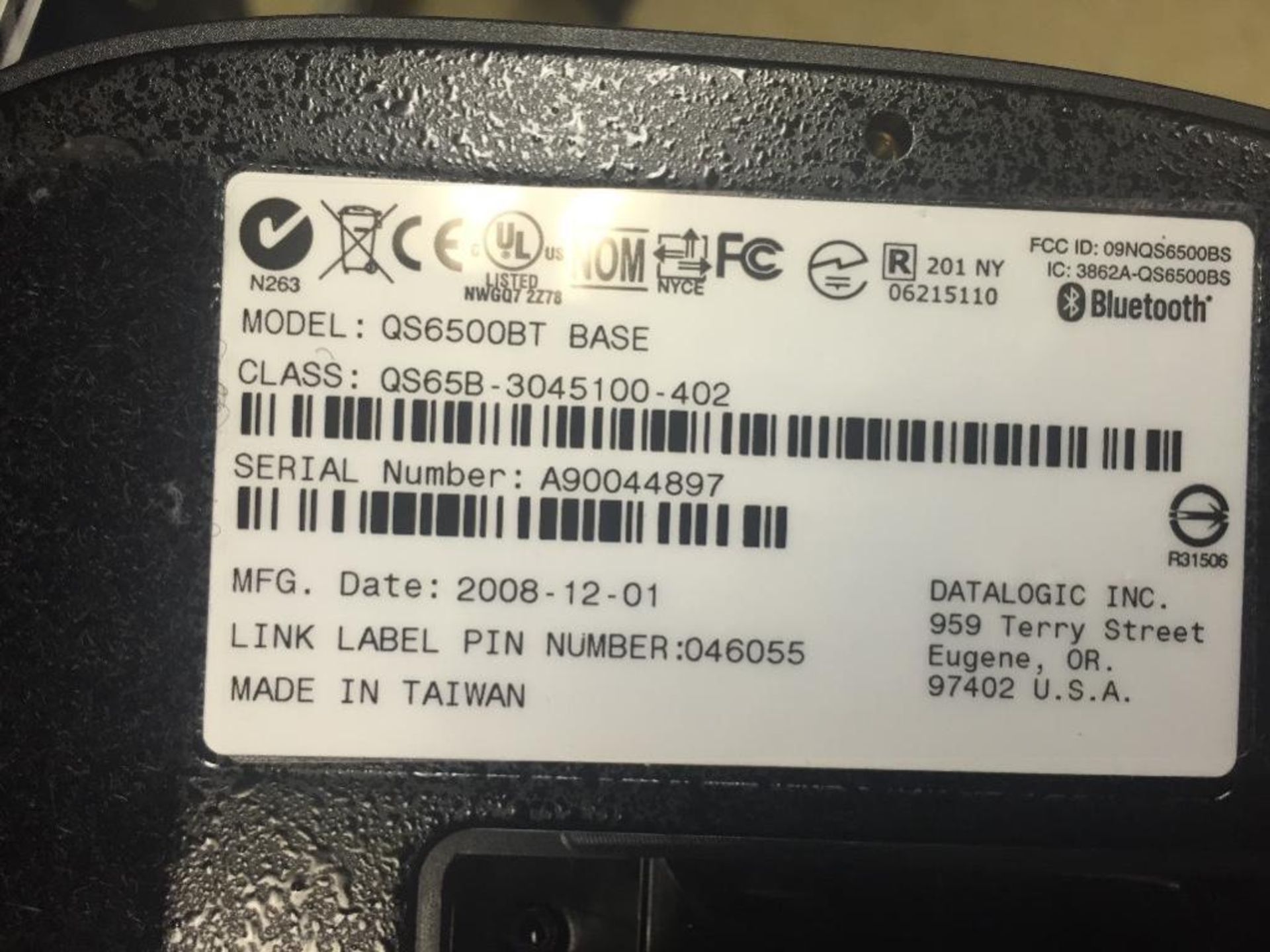 Datalogic QS6500 BT Handheld Barcode Scanner - Image 3 of 3