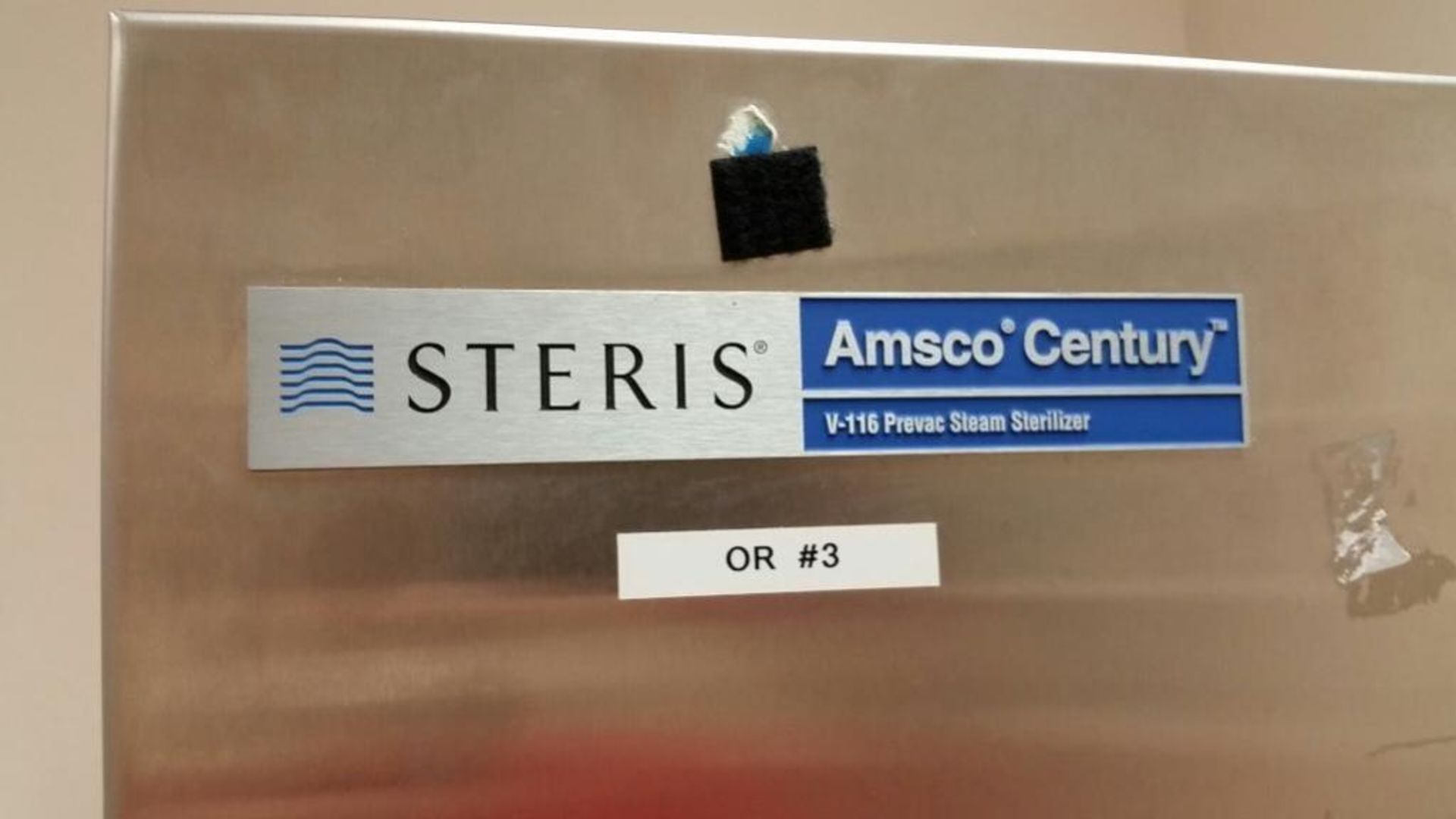 Steris Amsco Century V-116 Pervac Steam Sterilizer - Image 2 of 3