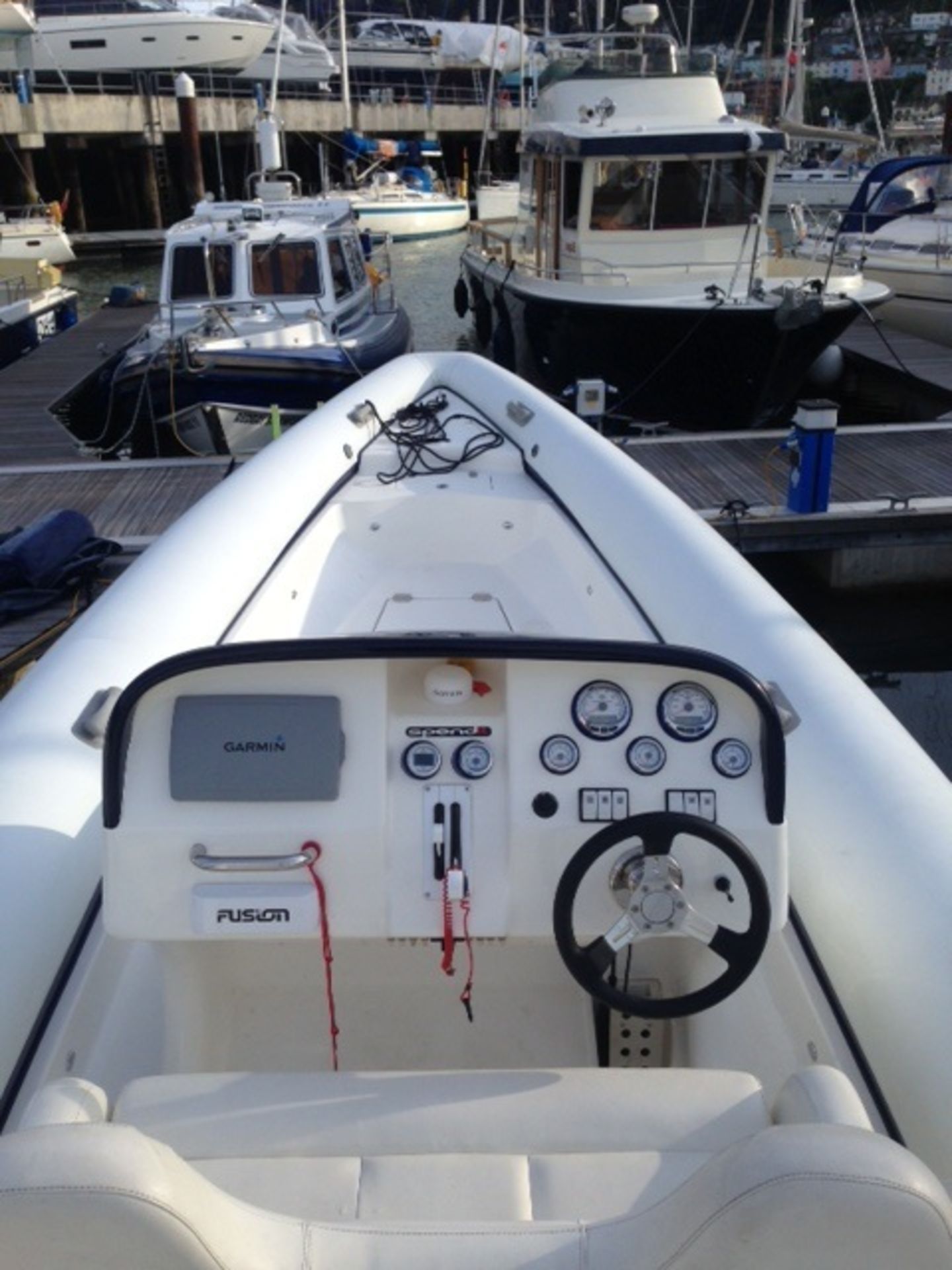 Pascoe SR9 RIB Speedboat complete with trailer - Image 3 of 9