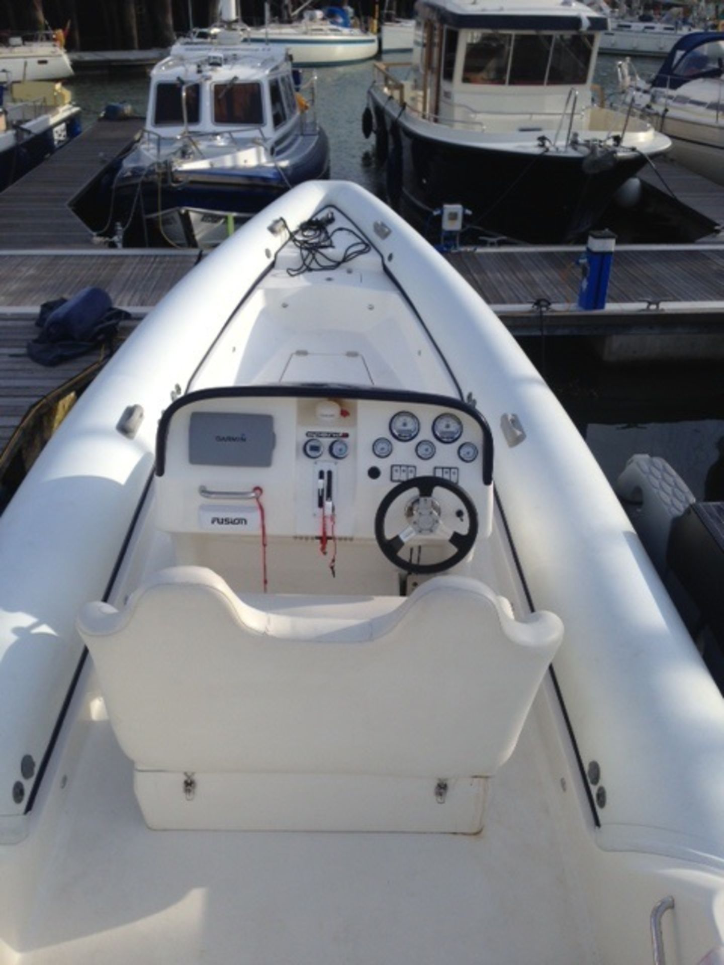 Pascoe SR9 RIB Speedboat complete with trailer - Image 7 of 9