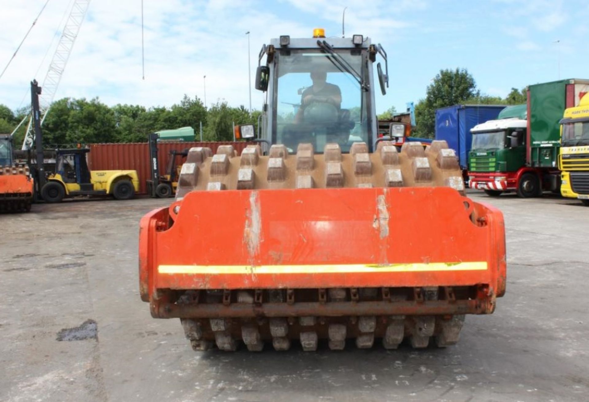 2007 Hamm 3520 Pad Foot Roller