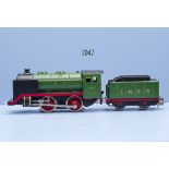 Märklin H0 R 700 Schlepptenderlok der LNER, Achsfolge B, Tender 2-A, lack. Blechausf.,