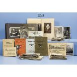 Konv. ca. 250 Postkarten und Fotos überwiegend 3. Reich, u. a. Fotoalbum weiblicher