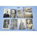 Konv. 9 Postkarten aus der "Kampfzeit" der NSDAP, Hauptmann Göring, Hauptmann Röhm, Oberleutnant