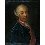 Porträtist18. Jh. Herzog Karl Eugen von Württemberg (1728 - 1793). Öl auf Leinwand, punktuell