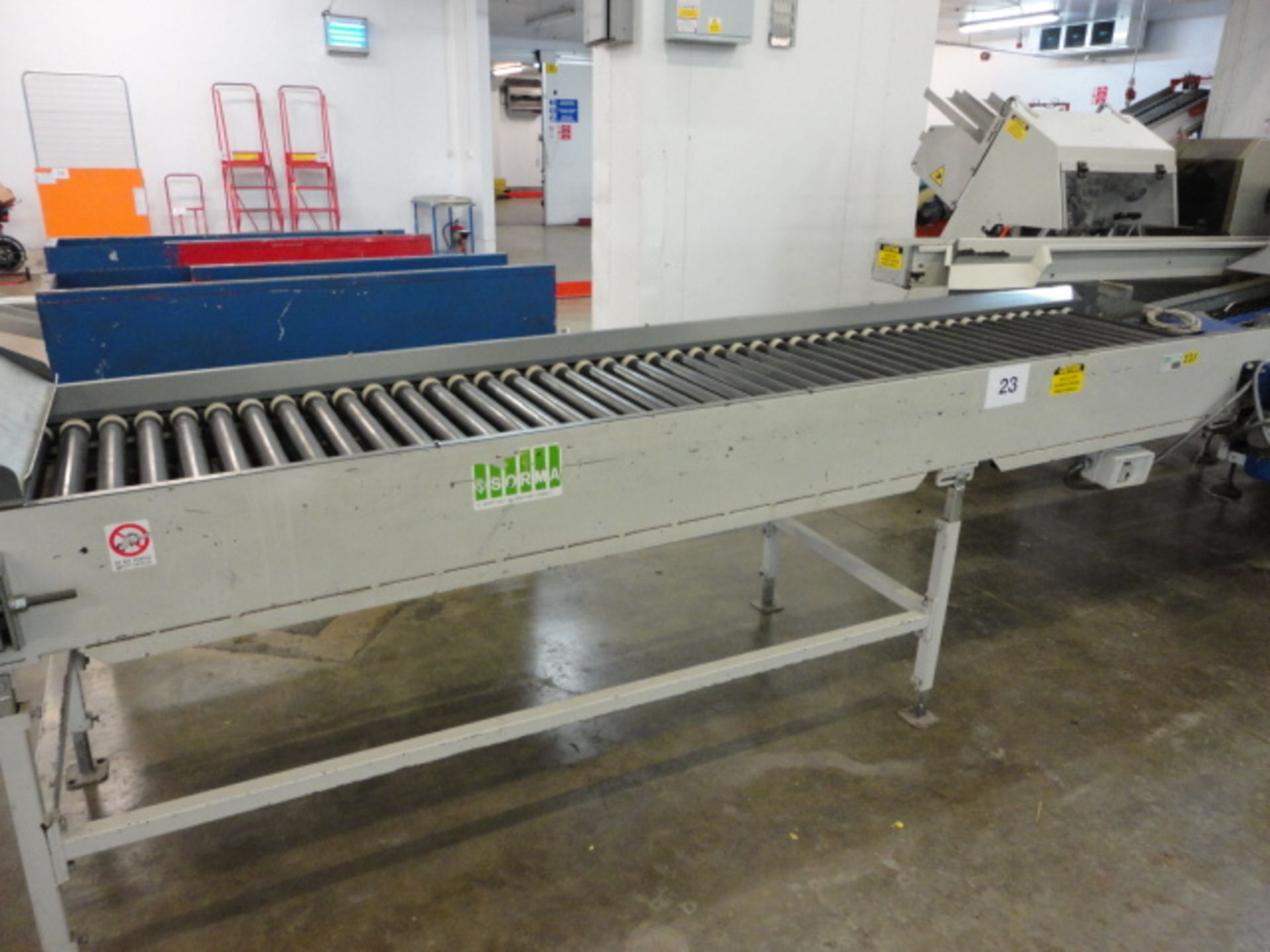 Sorma roller conveyor LIFT OUT CHARGE £20.00