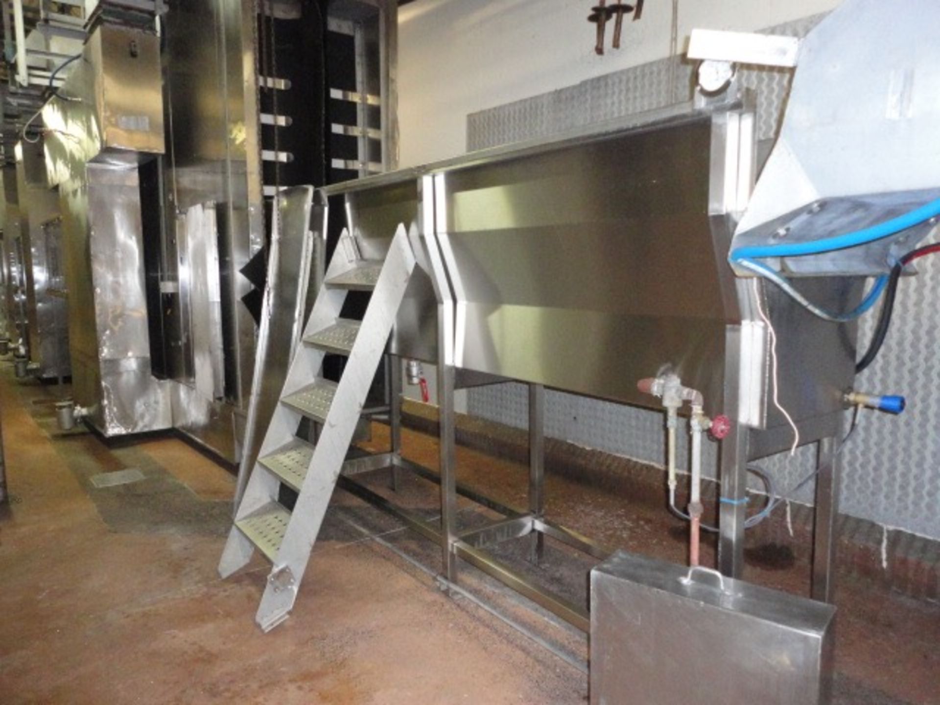 Complete Steam Application. 3 banks individually controlled, sprays steam to loosen hair, tunnel pig - Image 4 of 4