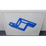 British School
Geometric Forms in Blue & White
Screenprint, numbered 9/25
76 x 56cm