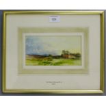 Sir David Murray R.A.  On Paisley Canal Watercolour Signed and dated 1868, in glazed gilt frame,  19