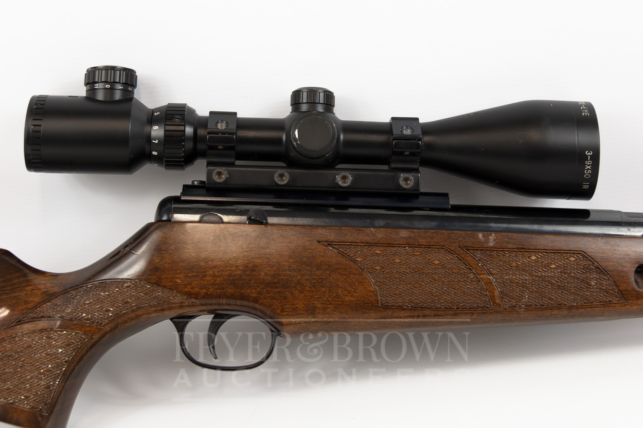 A BSA Lightning SE, break barrel .177 air rifle with recoil absorbing butt pad, ambidextrous beech - Image 2 of 7