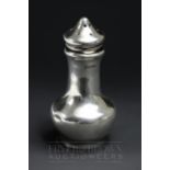 A small silver pepperette of vase form, shape no. KA4054, makers mark GM & Co., Gorham Manufacturing
