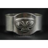 A Tudric pewter Art Nouveau napkin ring, marked 0919, 5cm approx.