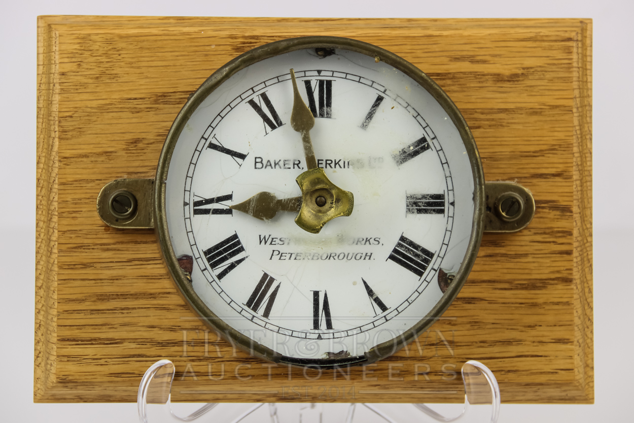 A works clock for Baker Perkins Ltd., c1930, Westwood Works, Peterborough