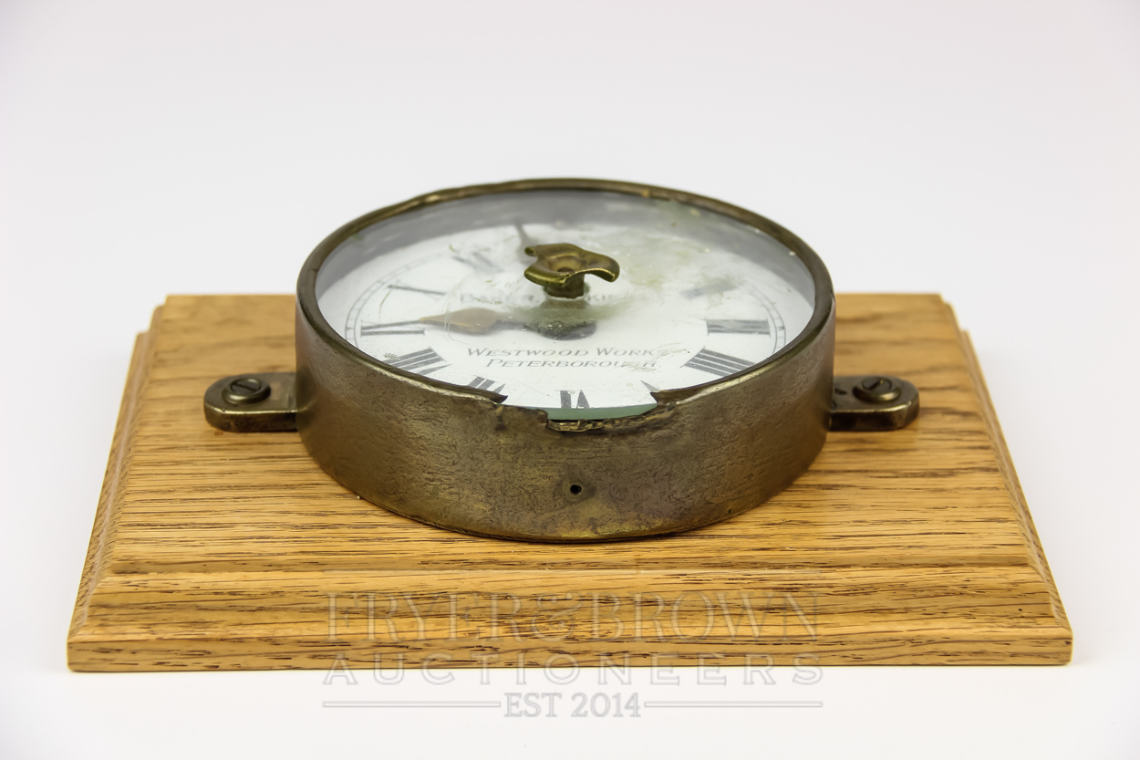 A works clock for Baker Perkins Ltd., c1930, Westwood Works, Peterborough - Image 2 of 2