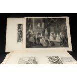 William Hogarth - various engravings including Martin Folkes; King Henry the Eight and Anna