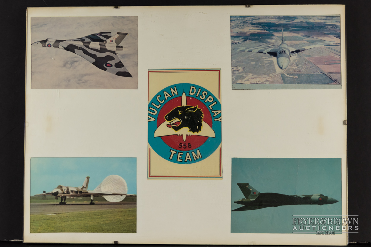 John Evans - 'Supermarine Spitfire, Rolls Royce Mk XIV' and 'Safely Home', prints, framed; a - Image 6 of 7